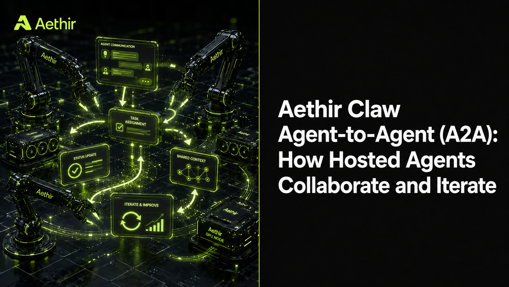 Aethir Claw Agent-to-Agent (A2A): How Hosted Agents Collaborate and Iterate