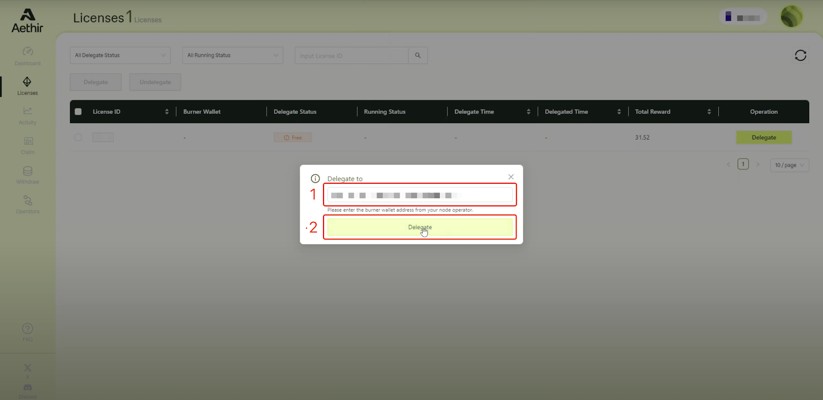 How to Run Aethir Checker Node with InfStones